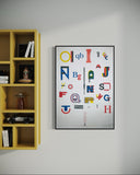 Monograms for Pentagram [Poster] Alan Kitching