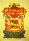 Freudian Slips & Tweedy Bros [1967 Concert Poster] Bob Masse