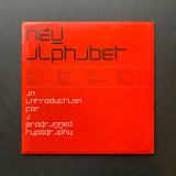 New Alphabet. A Possibility for the New Development (Wim Crouwel)