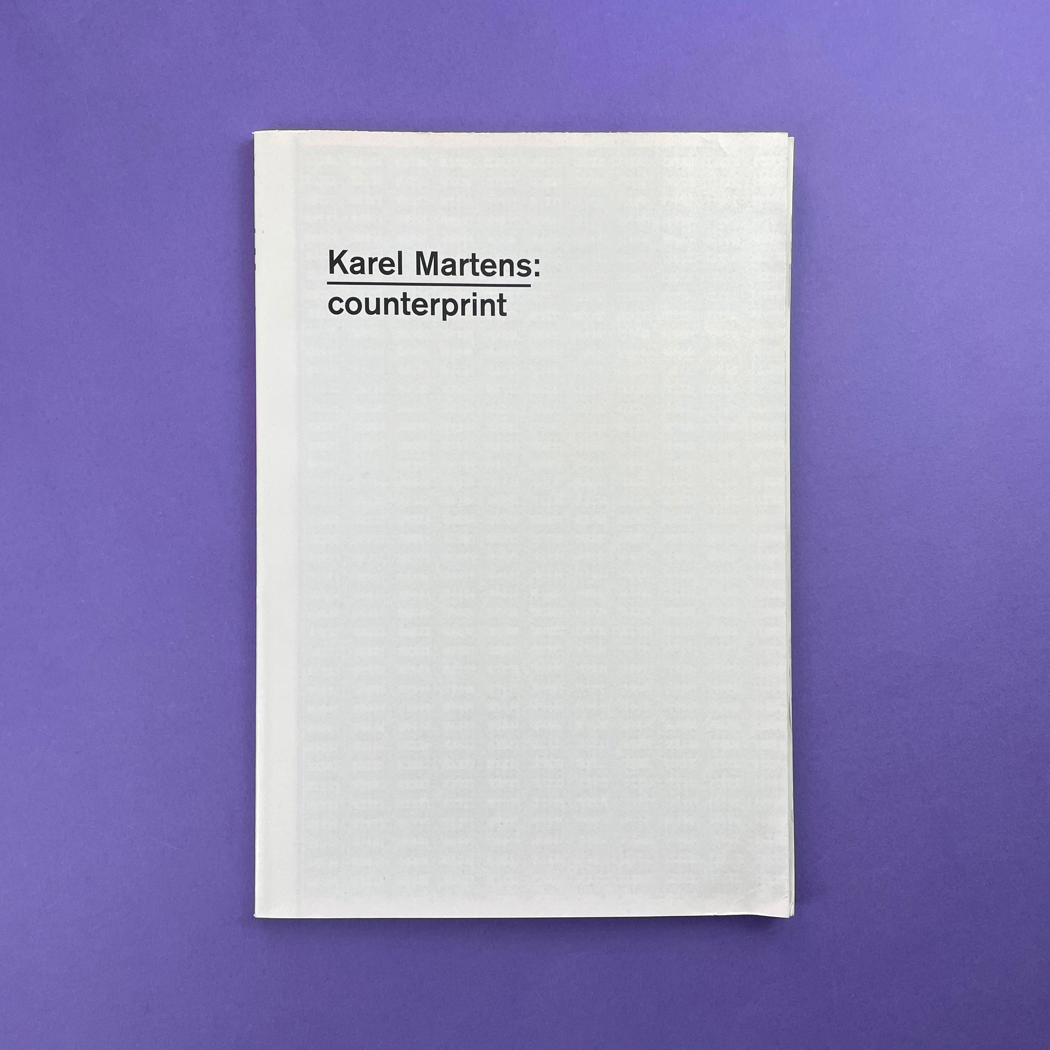 Karel Martens: counterprint – The Print Arkive