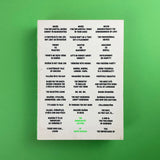 The Democratic Lecture (Craig Oldham). Buy and sell the best graphic design books, journals, magazines and posters with The Print Arkive.