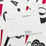 The Type Museum: Typefaces you won’t recognise (x11 Postcards)