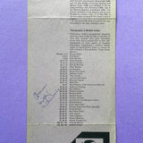 Piet Zwart / Typography in Britain Today [Exhibition Announcement]