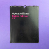 Mytton Williams: Topless Calendar 2010. Buy and sell the best graphic design books, journals, magazines and posters with The Print Arkive.