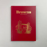 Browns, A walk through books. Buy and sell the best graphic design books, journals, magazines and posters with The Print Arkive.