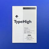 Bitstream TypeHigh [Type Index]. Buy and sell the best graphic design books, journals, magazines and posters with The Print Arkive.