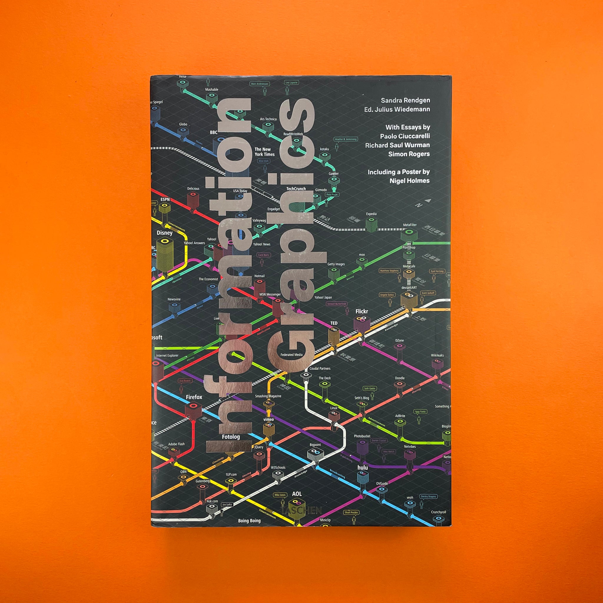 Information Graphics　Sandra Rendgen　ポスター Information Graphics – The Print Arkive