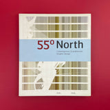 55 Degrees North showcases 55 leading contemporary Scandinavian graphic designers from Denmark, Finland, Iceland, Norway, and Sweden, highlighting innovative web, illustration, pixel art, posters, and editorial work.