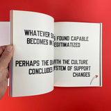 Lawrence Weiner, Turning Some Pages [SIGNED]