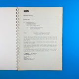 Ford Advertising, Sales Promotion and Merchandising 1969 Fall Campaign [Agency Brief]