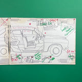 Ford Escort Sales Brochure [Rough Layout]