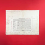 Ford ‘Zodiac and Estate Car Specification’ [Hand Drafted Layout]. Buy and sell the best graphic design books, journals, magazines and posters with The Print Arkive.