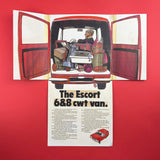 Ford ‘Escort Vastback’ Van [Rough Layout]