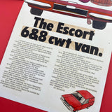 Ford ‘Escort Vastback’ Van [Rough Layout]