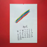 A calendar for 1991 designed by Alan Fletcher for Pentagram