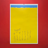 A calendar for 1991 designed by Alan Fletcher for Pentagram