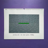 A calendar for 1992 designed by Alan Fletcher for Pentagram