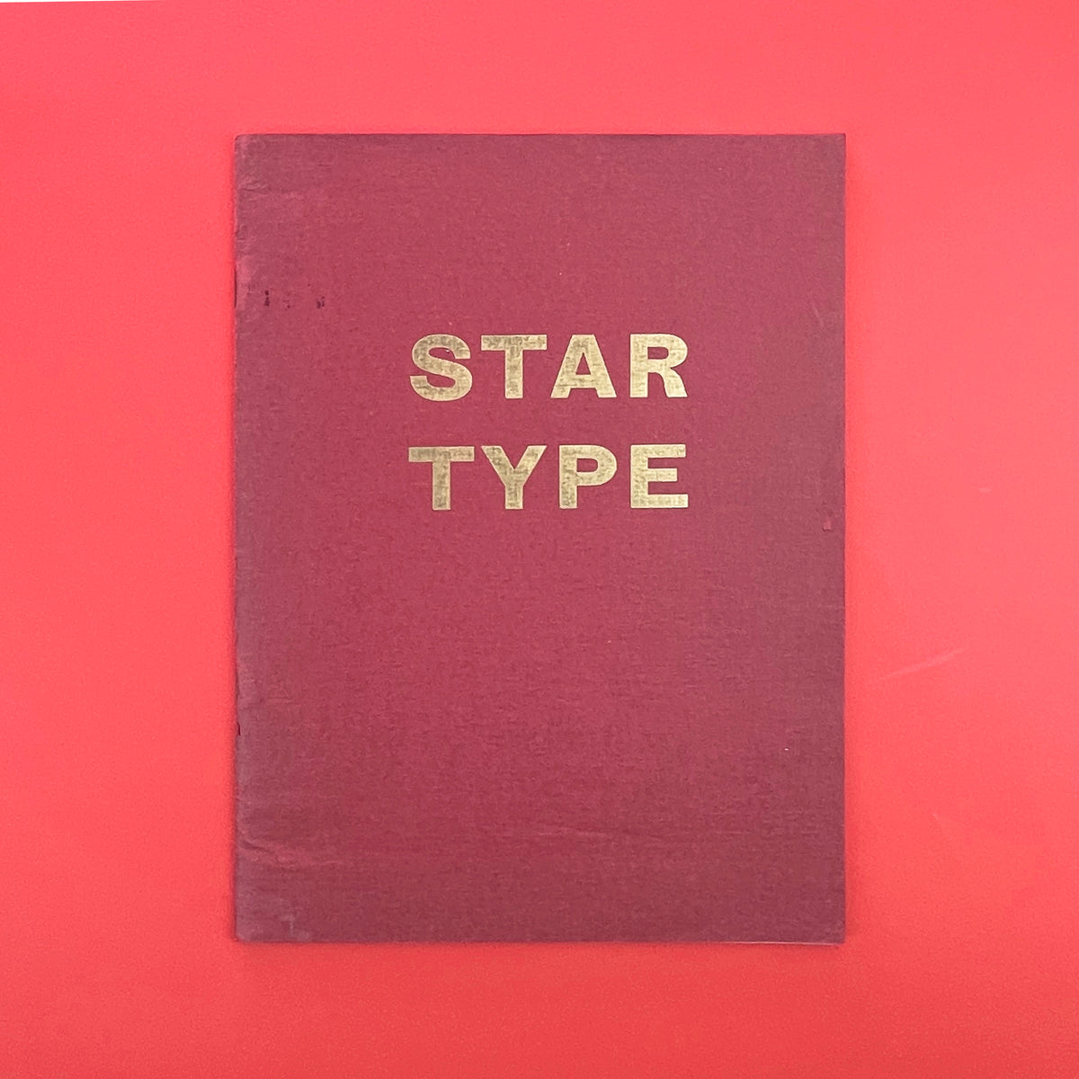 STAR TYPE [Type Catalog] – The Print Arkive