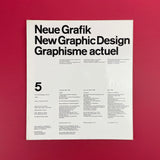 Neue Grafik / New Graphic Design / Graphisme actuel No.5 1960. Buy and sell the best graphic design books, journals, magazines and posters with The Print Arkive.