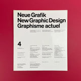Neue Grafik / New Graphic Design / Graphisme actuel No.4 1959. Buy and sell the best graphic design books, journals, magazines and posters with The Print Arkive.