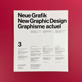 Neue Grafik / New Graphic Design / Graphisme actuel No.3 1959. Buy and sell the best graphic design books, journals, magazines and posters with The Print Arkive.