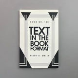 Text in the Book Format. Buy and sell the best graphic design books, journals, magazines and posters with The Print Arkive.