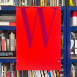 W is for Walbaum. Conways Photosetting [Poster] Pentagram