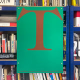 T is for Tiffany. Conways Photosetting [Poster] Pentagram