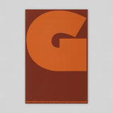G is for Gill Extra Bold. Conways Photosetting [Poster] Pentagram. Buy and sell the best original vintage posters and prints with The Print Arkive.