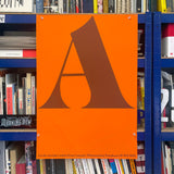 A is for Arriola Caslon. Conways Photosetting [Poster] Pentagram