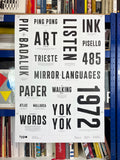 Visual Grammar: Astrid Stavro [Lecture Poster] Typographic Circle