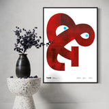 Talking Type: The Typefaces, The Partners & Futurecity [Lecture Poster] Typographic Circle