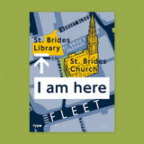 I Am Here: Tim Fendy [Lecture Poster] Typographic Circle