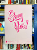 Make Enemies & Gain Fans: Snask [Lecture Poster] Typographic Circle