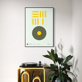 Music Made Me Do It! Studio Emmi [Lecture Poster] Typographic Circle