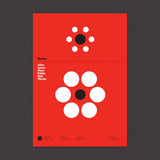Mucho Works: Mucho [Lecture Poster] Typographic Circle