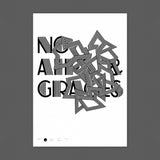 No Airs and Graces: Morag Myerscough [Lecture Poster] Typographic Circle