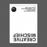 Creative Mischief: Dave Trott [Lecture Poster] Typographic Circle