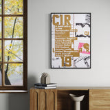 Circular 19 [Poster] Typographic Circle