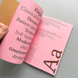 Announcing the release of 15 new typefaces from A2-Type Foundry [Type Specimen Book]