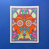 Our curiosity got the better of us’, Supermundane [NB Studio]. Buy and sell the best original vintage posters and prints with The Print Arkive.