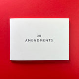 28 Amendments [Design By Atlas]. Buy and sell the best graphic design books, journals, magazines and posters with The Print Arkive.