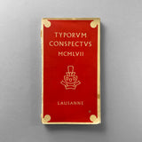 TYPORUM CONSPECTUS MCMLVII [Specimen of Types]. Buy and sell the best graphic design books, journals, magazines and posters with The Print Arkive.