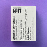 Typotheque Specimen No.17: Collection of Typefaces. Buy and sell the best graphic design books, journals, magazines and posters with The Print Arkive.