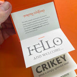 Jeremy Tankard Sampler [Type Specimens]
