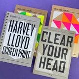 Harvey Lloyd Screen Print [Anthony Burrill]. Buy and sell the best graphic design books, journals, magazines and posters with The Print Arkive.