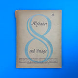 Alphabet & Image No.8 1948. Buy and sell the best graphic design books, journals, magazines and posters with The Print Arkive.