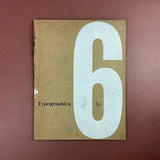Typographica 6, 1952 [Old Series]. Buy and sell the best graphic design books, journals, magazines and posters with The Print Arkive.