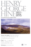 Henry George Hine [Exhibition Poster] Towner Art Gallery