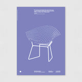 Knoll International: 60 Years of Design Excellence [Poster] Harry Bertoia